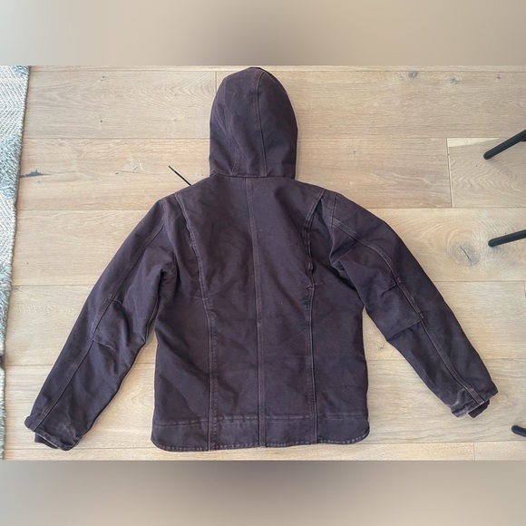 Carhartt women’s Sherpa lined washed duck jacket - size small (4-6) - Picture 10 of 12